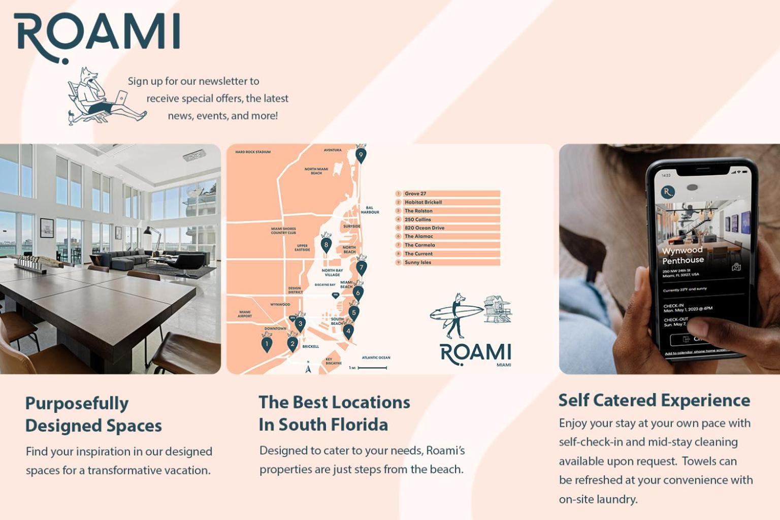 Roami At The Carmela Lejlighed Miami Beach Eksteriør billede